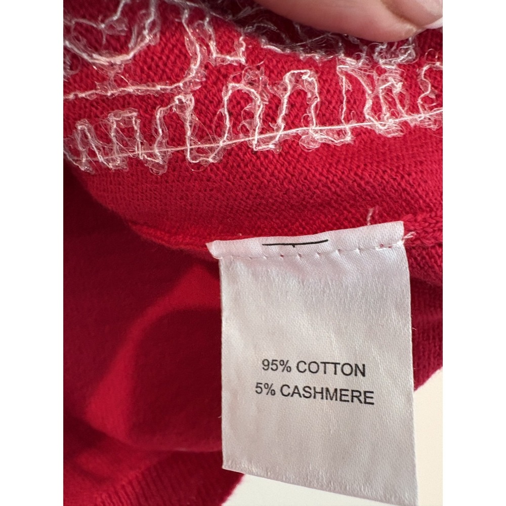 NWT STARKx Georgia Ruby Vest Top Mock Neck Sequin Front Knit Sleeveless Top S - Picture 7 of 10